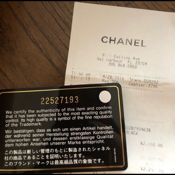 Chanel boy wallet on chain black quilted - Picture 8 of 8